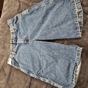 Boys NWT Rustler Denim Utility Shorts Sz.12